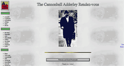 Desktop Screenshot of cannonball-adderley.com
